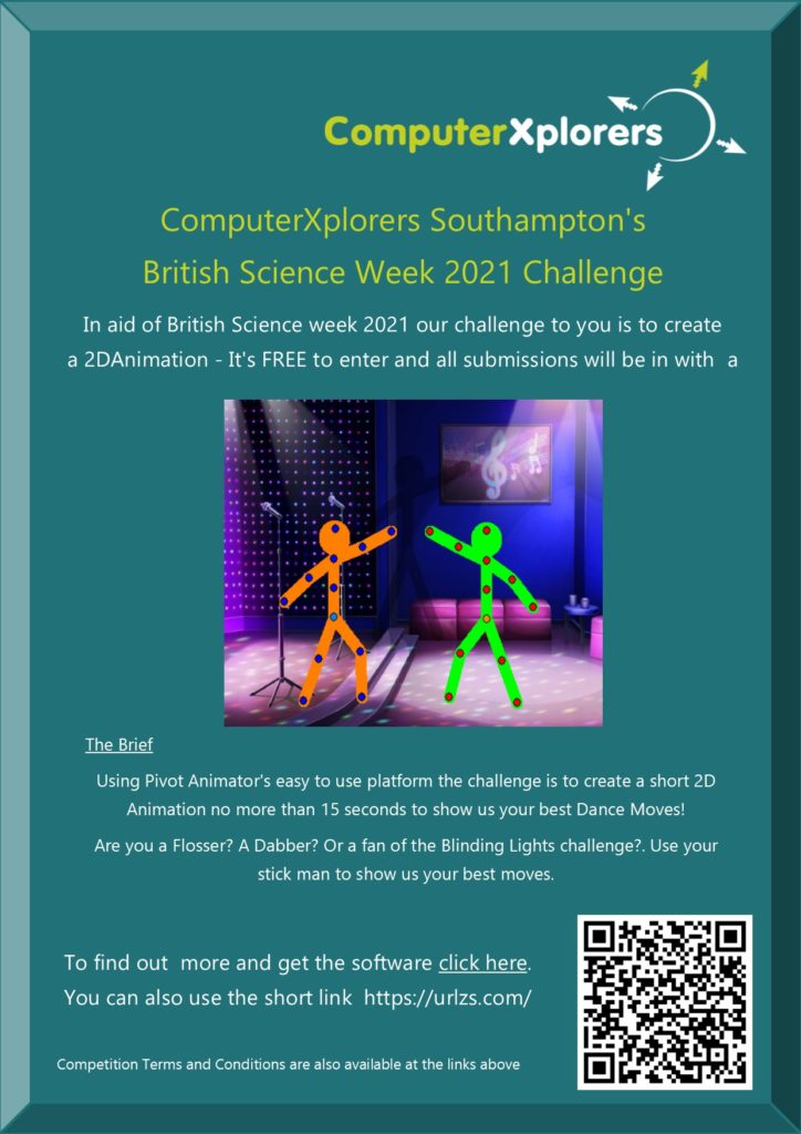 ComputerXplorers Competition in aid of British Science Week 2021 - RCS